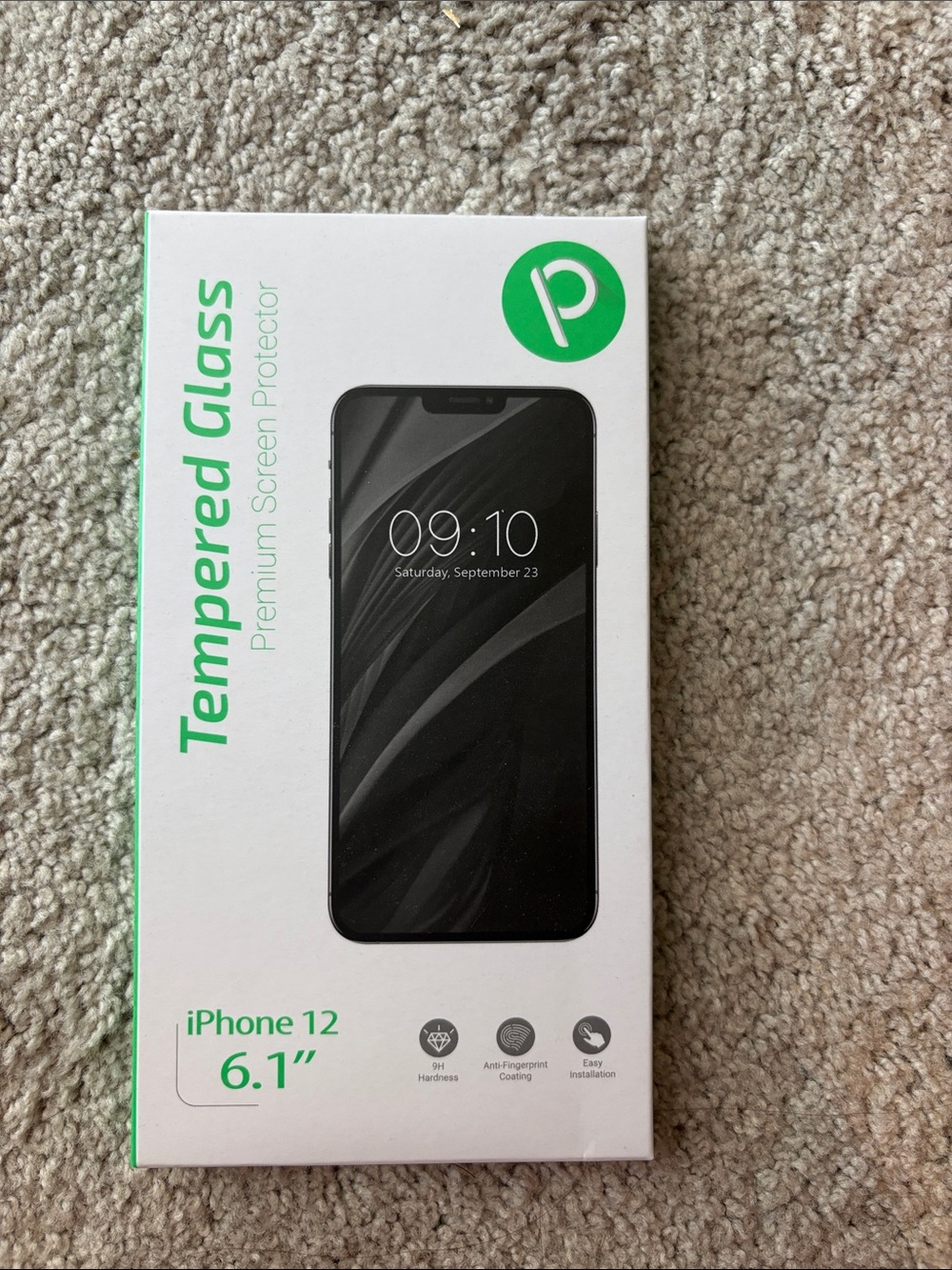 Loopy Tempered Glass Screen Protector for iPhone 12 (6.1") - Clear